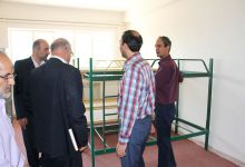 گزارش تصویری  بازدید ریاست دانشگاه  از دو خوابگاه جدید در حال تجهیز   برای دختران و پسران 